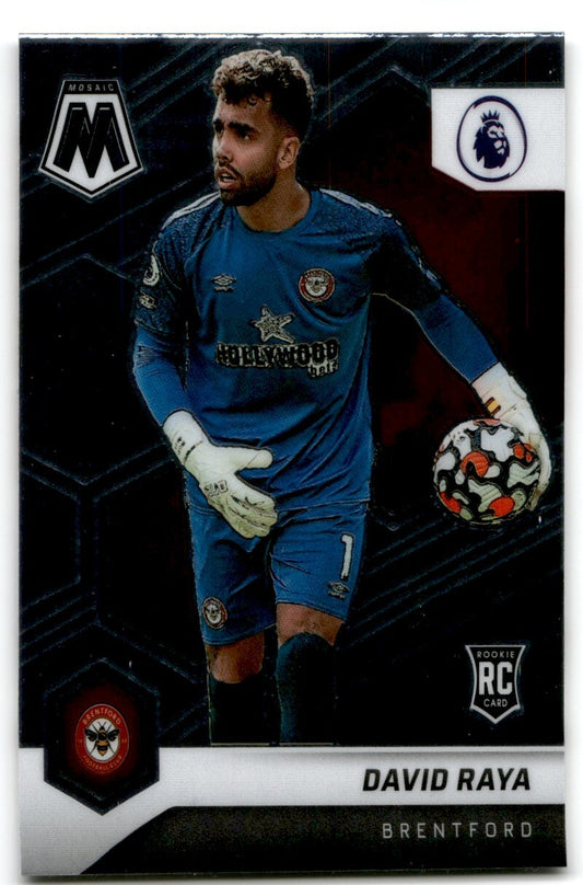 2022 Panini Mosaic Premier League David Raya Rookie Brentford #72