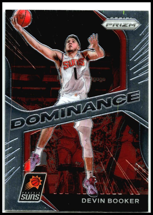 2020-21 Panini Prizm Dominance #5 Devin Booker Phoenix Suns
