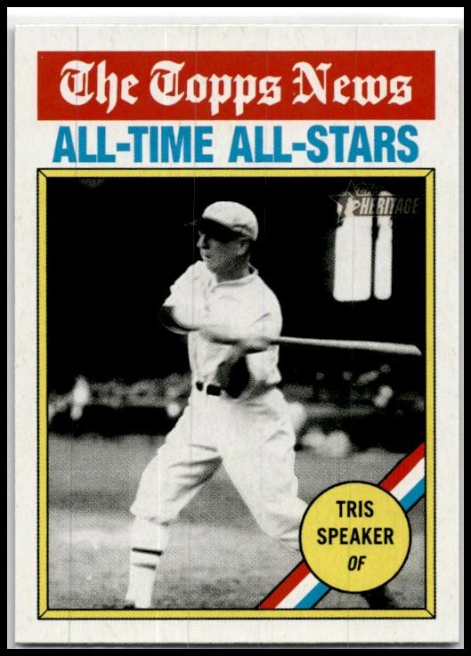 2025 Topps Heritage #347 Tris Speaker