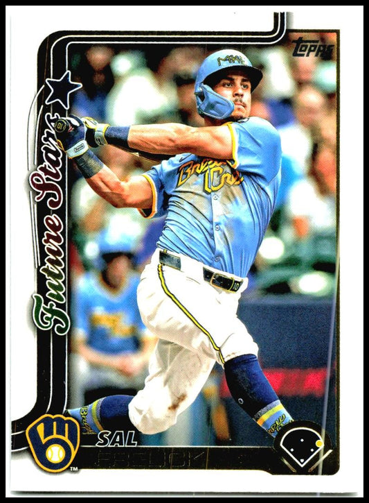 2025 Topps #651 Sal Frelick Milwaukee Brewers
