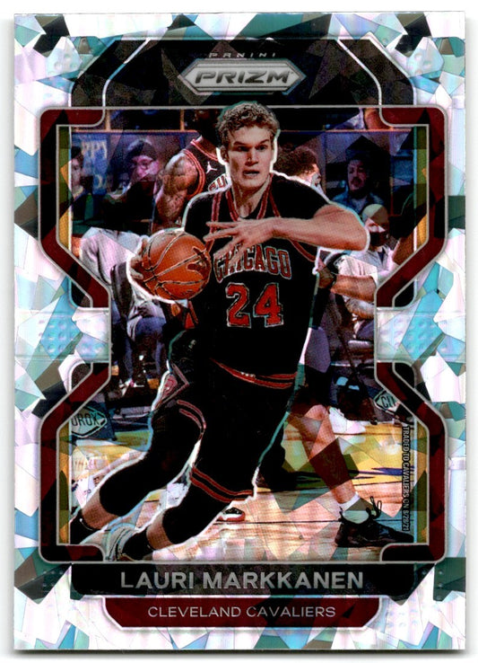 2021-22 Panini Prizm Ice Prizm Lauri Markkanen Cleveland Cavaliers #86