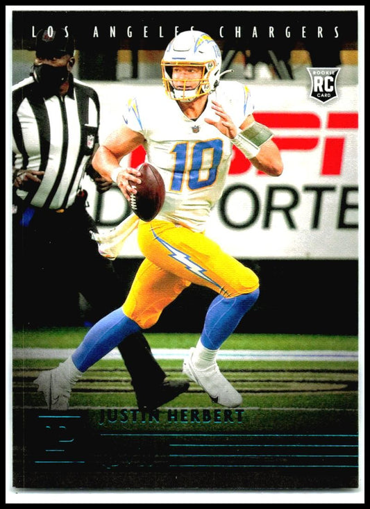2020 Panini Chronicles Panini #PA-3 Justin Herbert Los Angeles Chargers