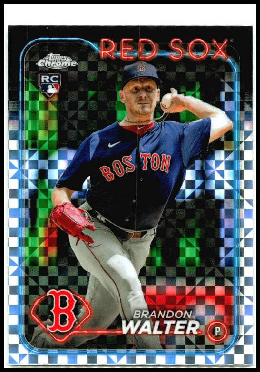 2024 Topps X-Fractor #193 Brandon Walter Boston Red Sox