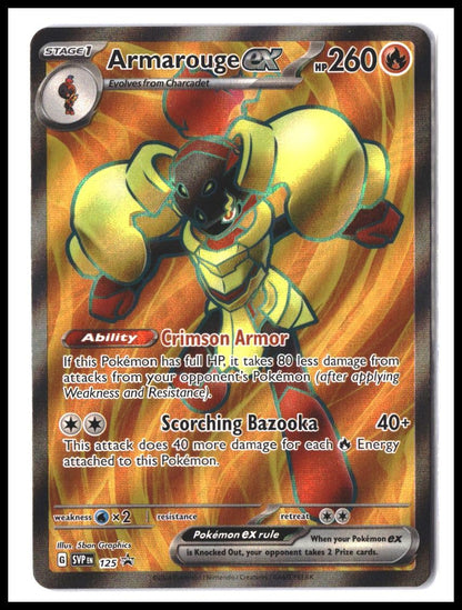 Armarouge ex #125 SV: Scarlet & Violet Promo Cards Promo