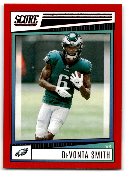 2022 Score DeVonta Smith Philadelphia Eagles #242