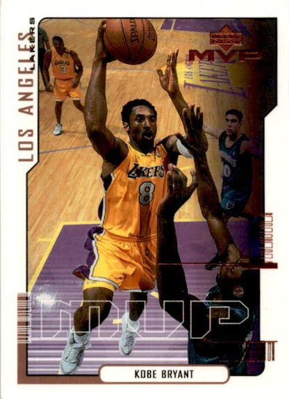 2000-01 Upper Deck MVP #77 Kobe Bryant Los Angeles Lakers