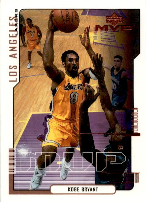 2000-01 Upper Deck MVP #77 Kobe Bryant Los Angeles Lakers