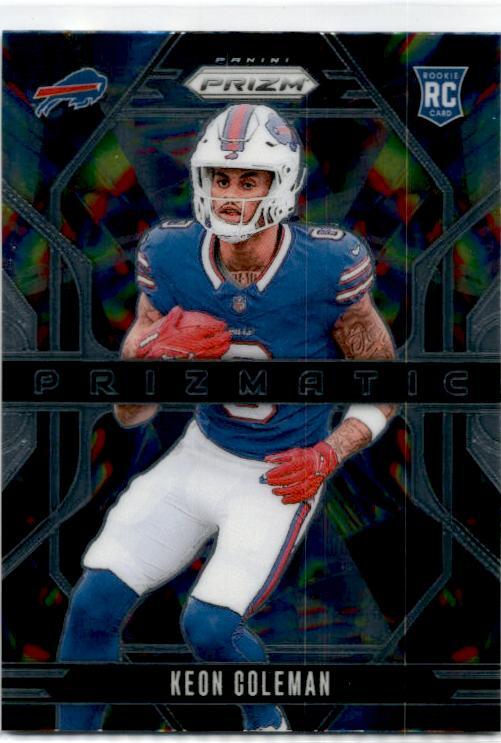 2024 Panini Prizm Prizmatic #15 Keon Coleman Buffalo Bills