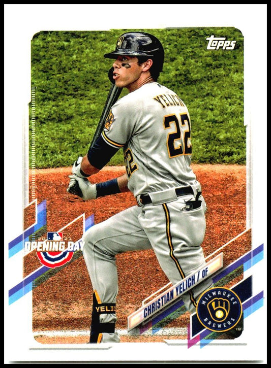 2021 Topps Opening Day #60 Christian Yelich