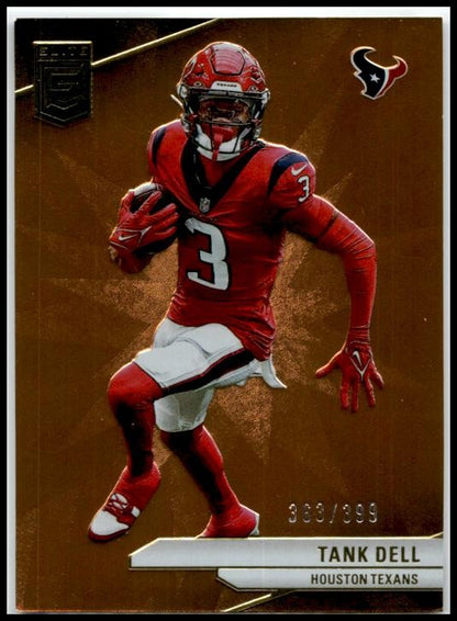 2024 Donruss Elite Orange #92 Tank Dell #/399 Houston Texans