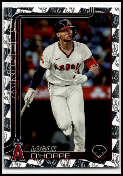 2025 Topps Spring Training #308 Logan O'Hoppe Los Angeles Angels