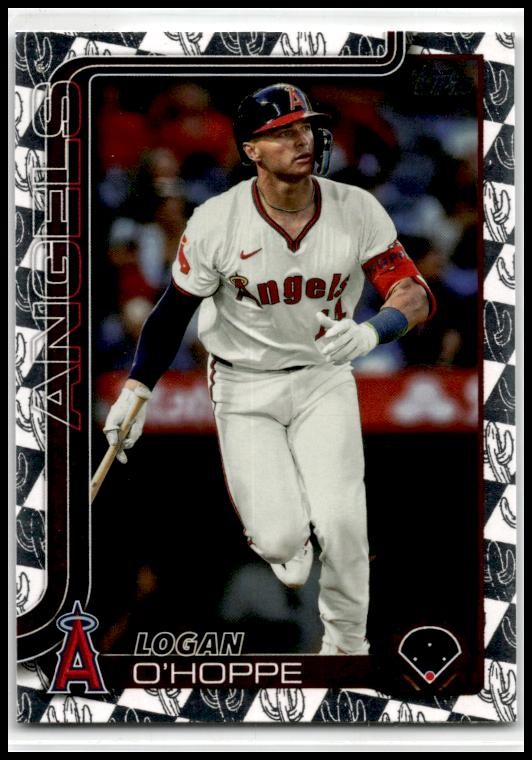 2025 Topps Spring Training #308 Logan O'Hoppe Los Angeles Angels