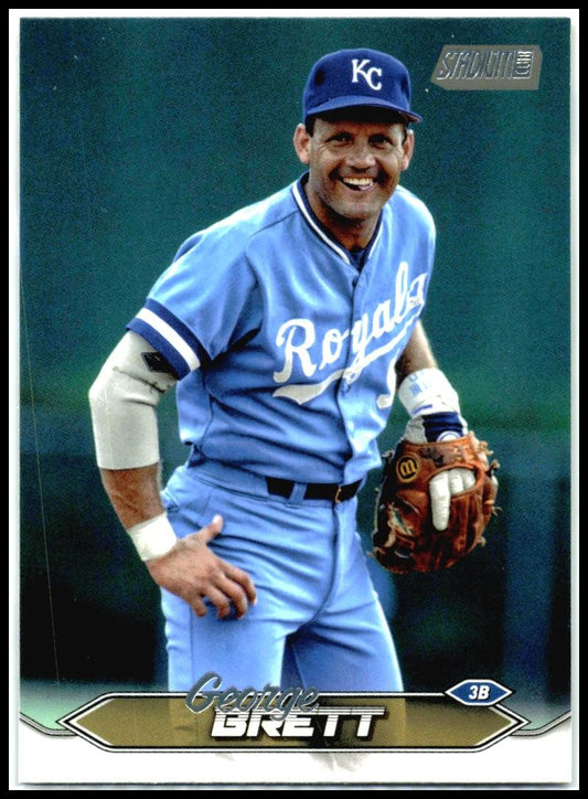 2024 Stadium Club #195 George Brett Kansas City Royals