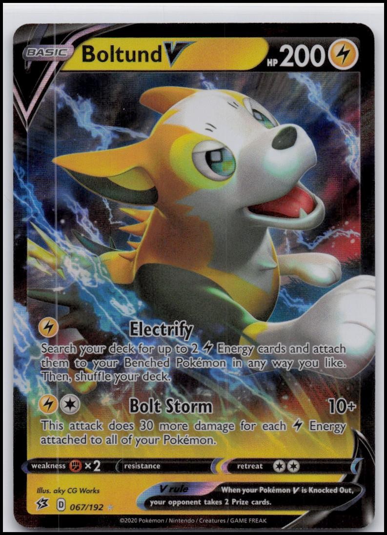 SWSH02: Rebel Clash #067/192 Boltund V