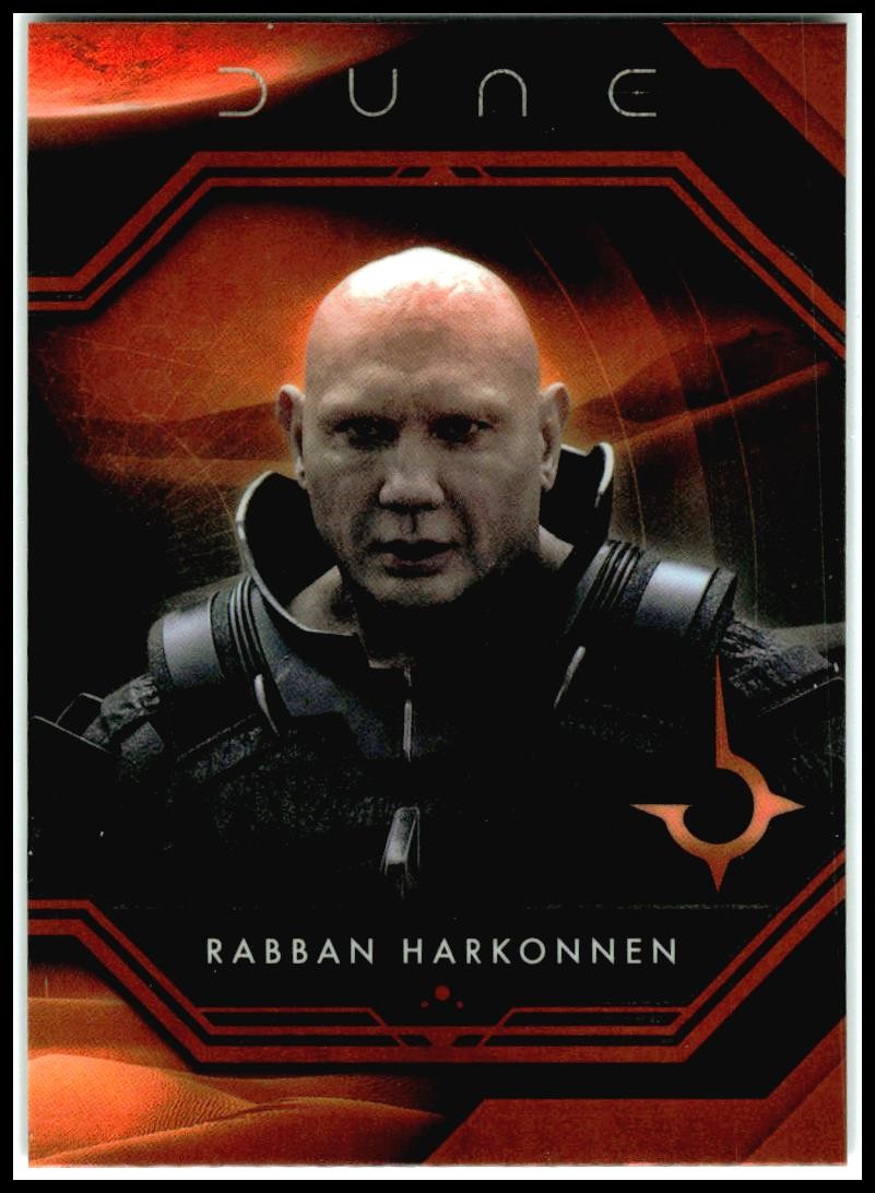 2024 Dune Chrome® - Hobby Box Adversaries #AD-7B Rabban Harkonnen