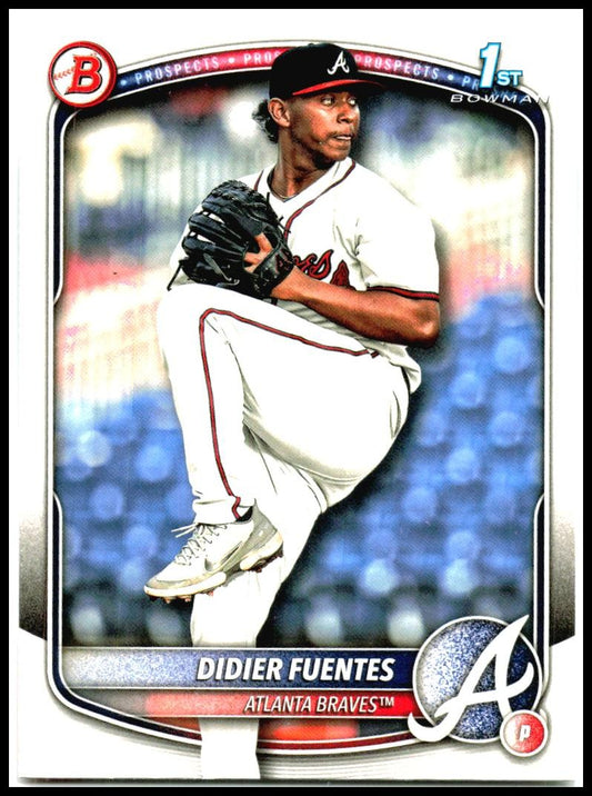 2025 Bowman #BP-87 Didier Fuentes Atlanta Braves
