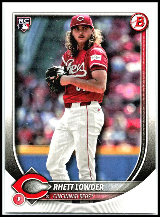 2025 Bowman #6 Rhett Lowder Rookie Cincinnati Reds