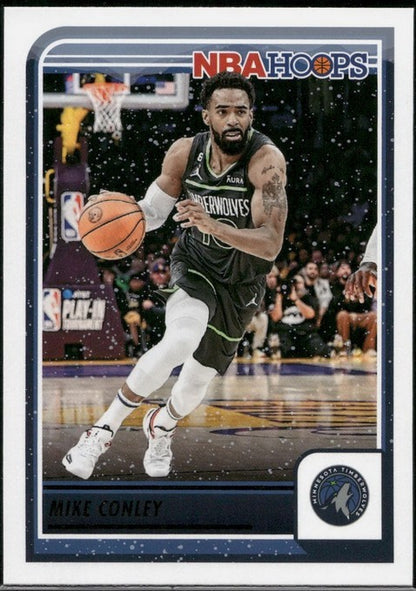 2023-24 Panini NBA Hoops Mike Conley Winter Minnesota Timberwolves #159