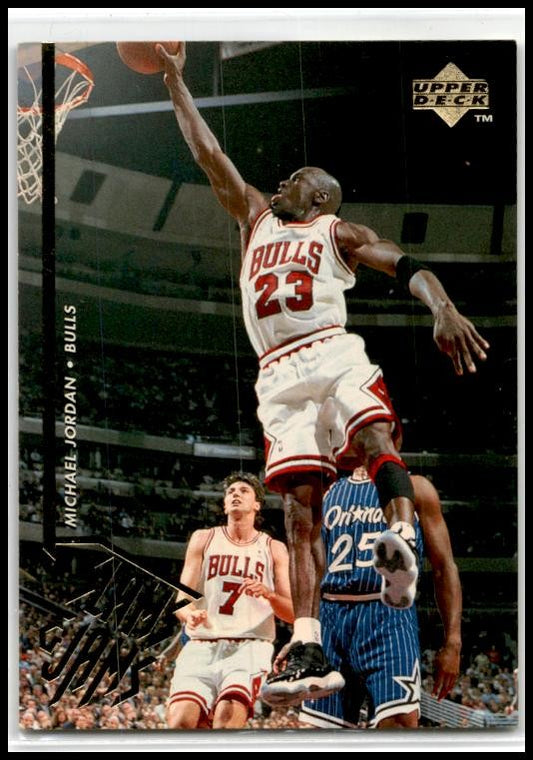 1995-96 Upper Deck Slams & Jams #352 Michael Jordan Chicago Bulls