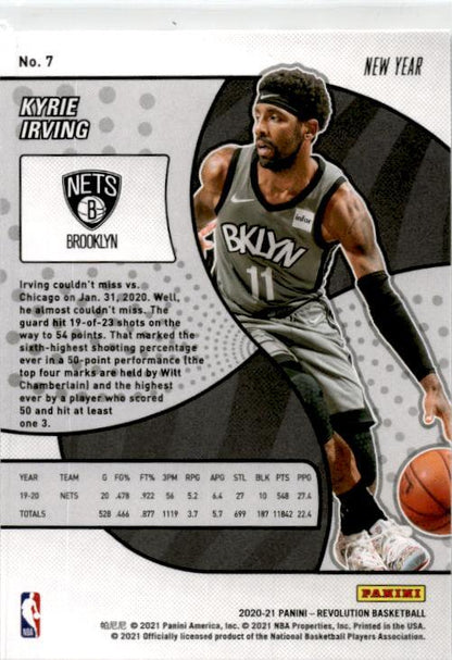 2020-21 Revolution Chinese New Year #7 Kyrie Irving