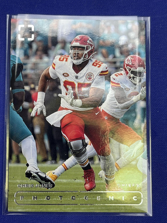 2024 Panini Photogenic #131 Chris Jones Kansas City Chiefs