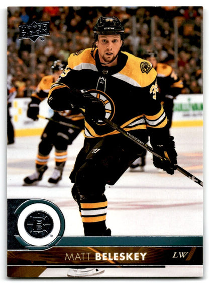 2017-18 Upper Deck Matt Beleskey Boston Bruins #268