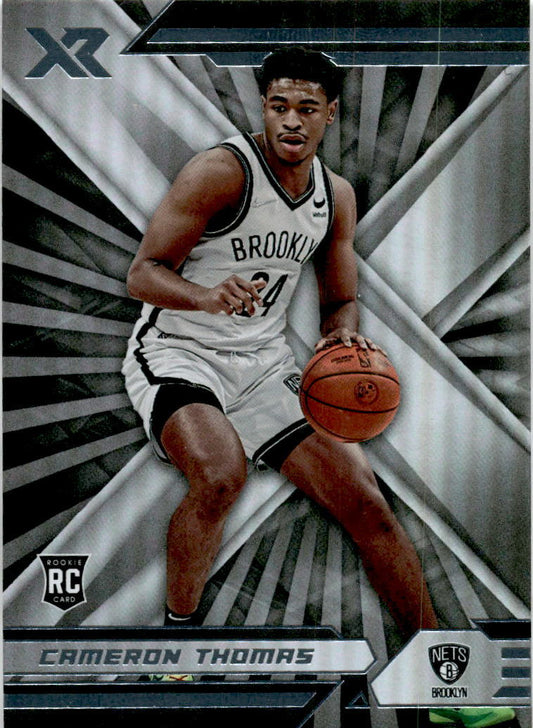2021-22 Panini Chronicles #375 Cameron Thomas Rookie Brooklyn Nets