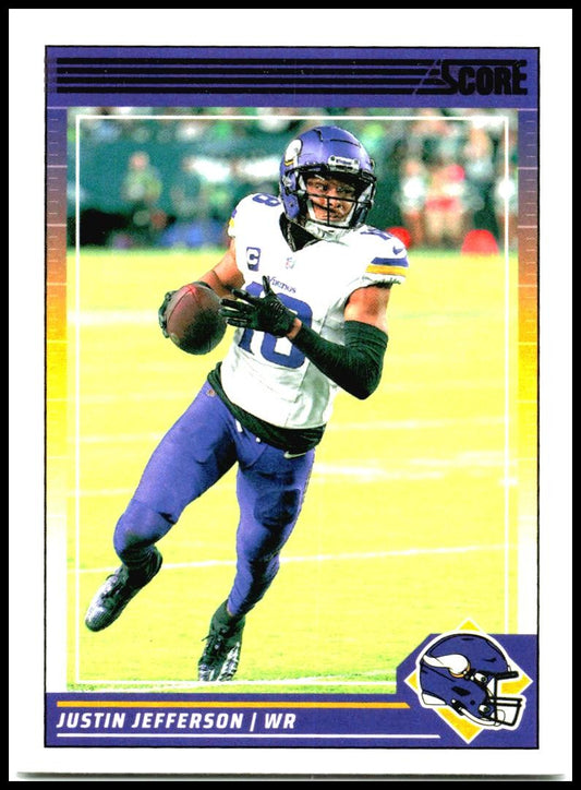 2024 Score #183 Justin Jefferson Minnesota Vikings