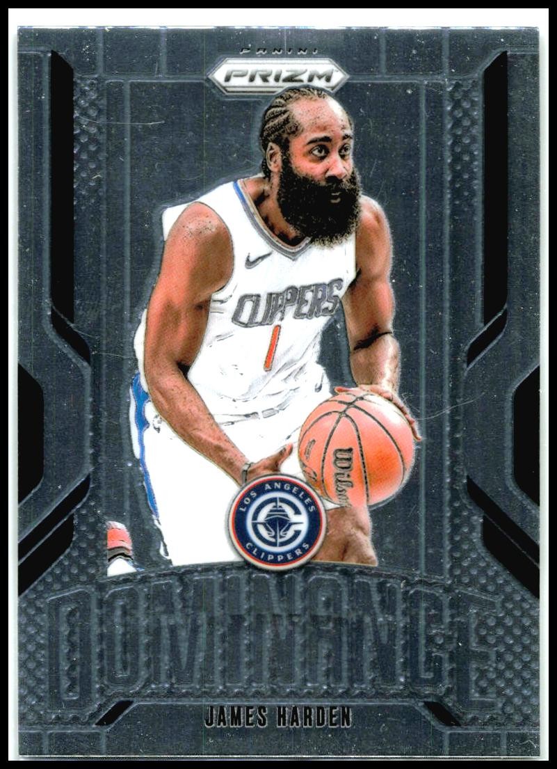 2024-25 Panini Prizm Dominance #8 James Harden Los Angeles Clippers