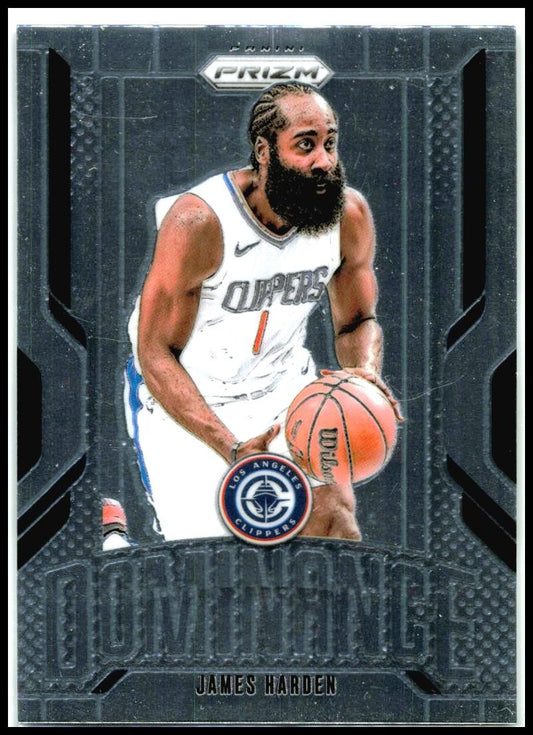 2024-25 Panini Prizm Dominance #8 James Harden Los Angeles Clippers