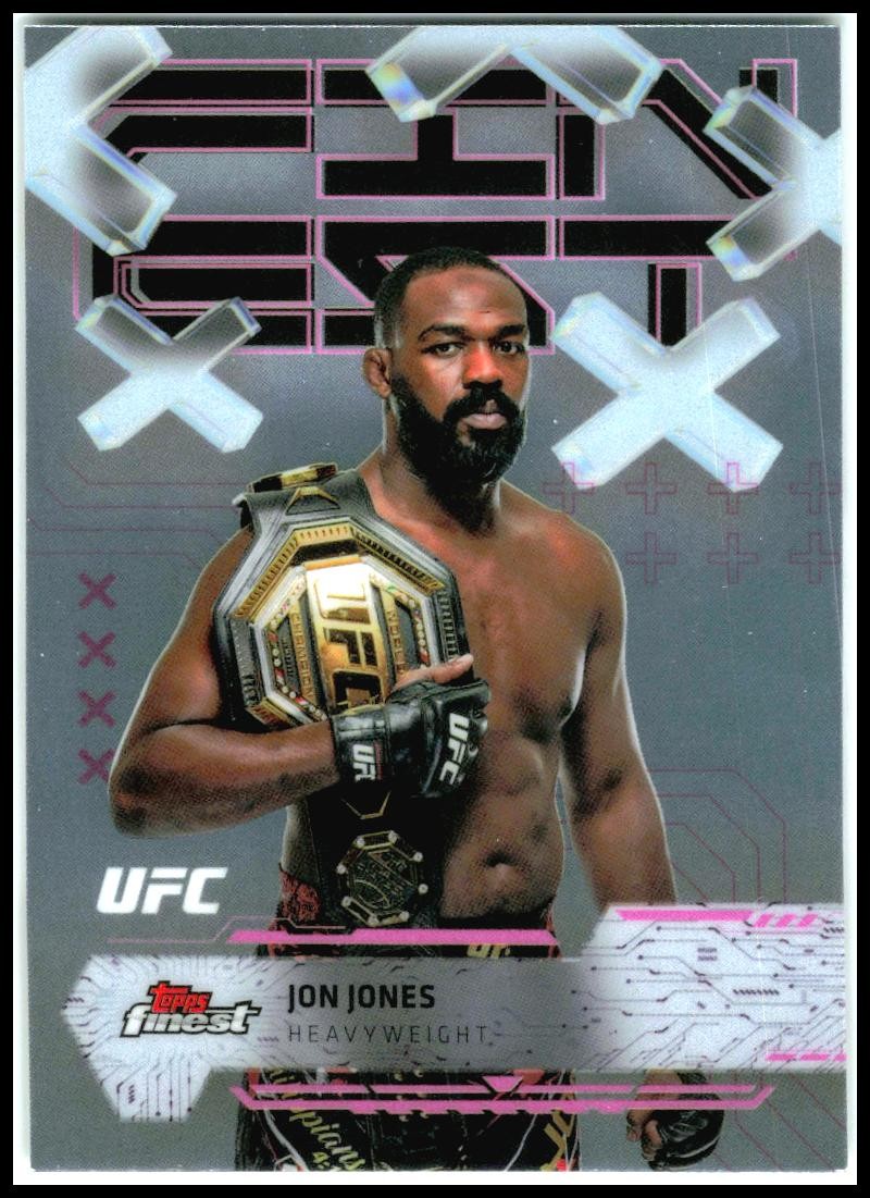 2025 Topps Finest UFC Common #1 Jon Jones