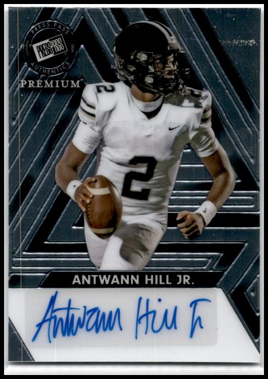 2024 Press Pass Premium Autographs #BA-AHJ Antwann Hill Jr. Auto Tigers
