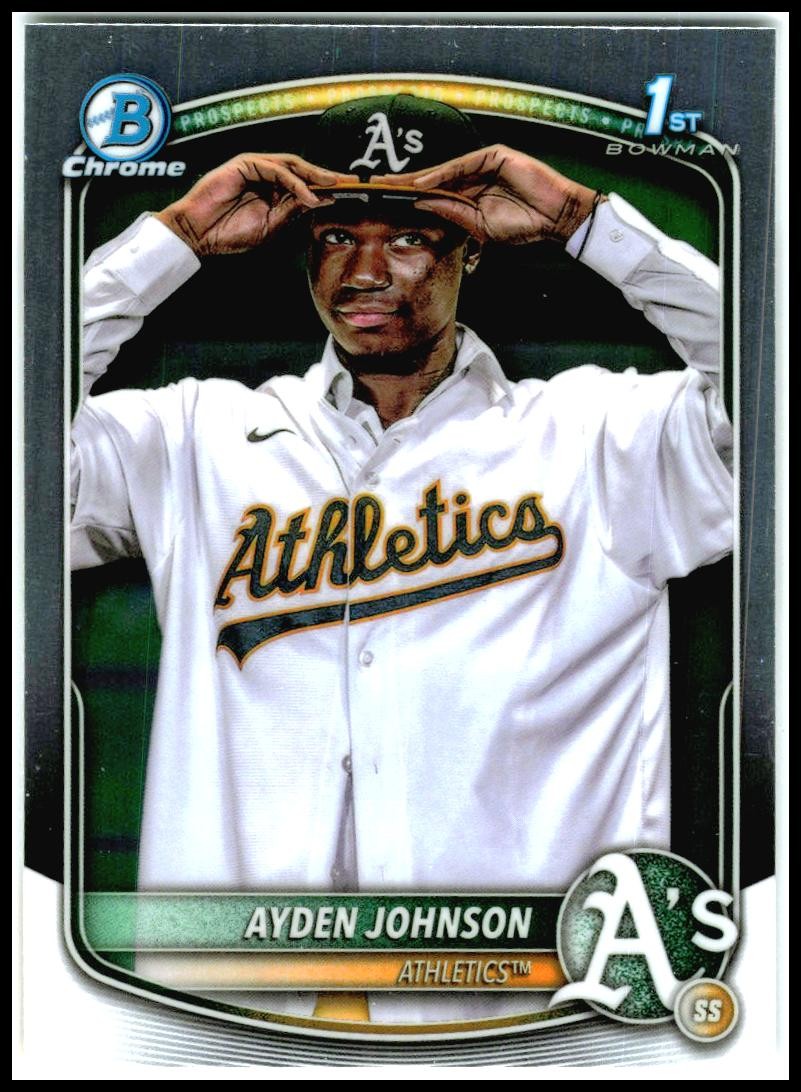 2025 Bowman Chrome #BCP-197 Ayden Johnson Athletics