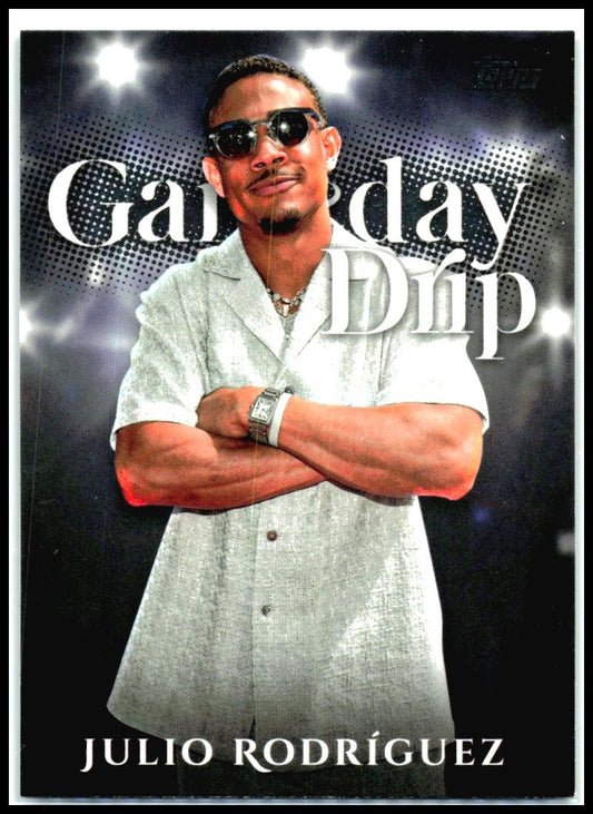 2025 Topps Gameday Drip #GD-13 Julio Rodríguez Seattle Mariners
