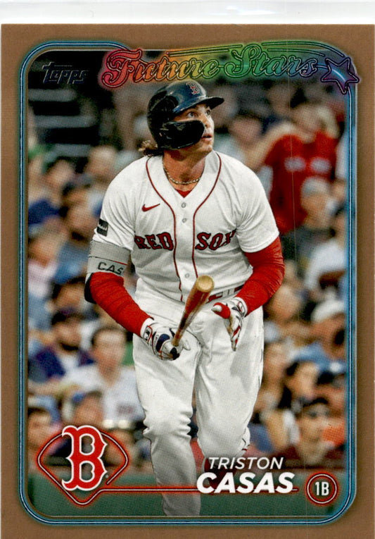 2024 Topps Gold #513 Triston Casas #/2024 Boston Red Sox