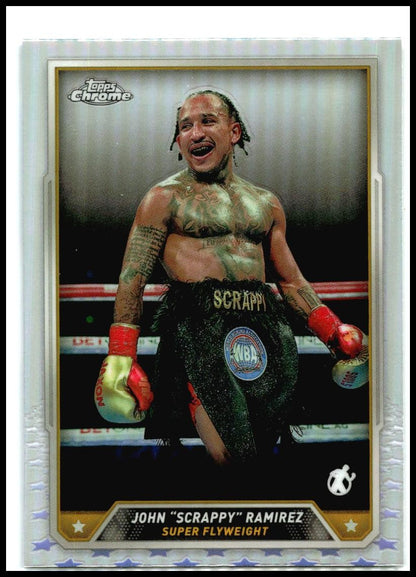 2024 Topps Chrome Boxing Refractor # John "Scrappy" Ramirez