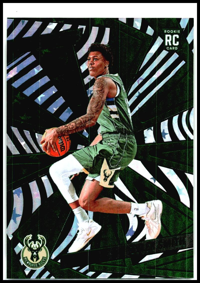 2024-25 Panini Revolution Green Astro #128 Tyler Smith Rookie Bucks