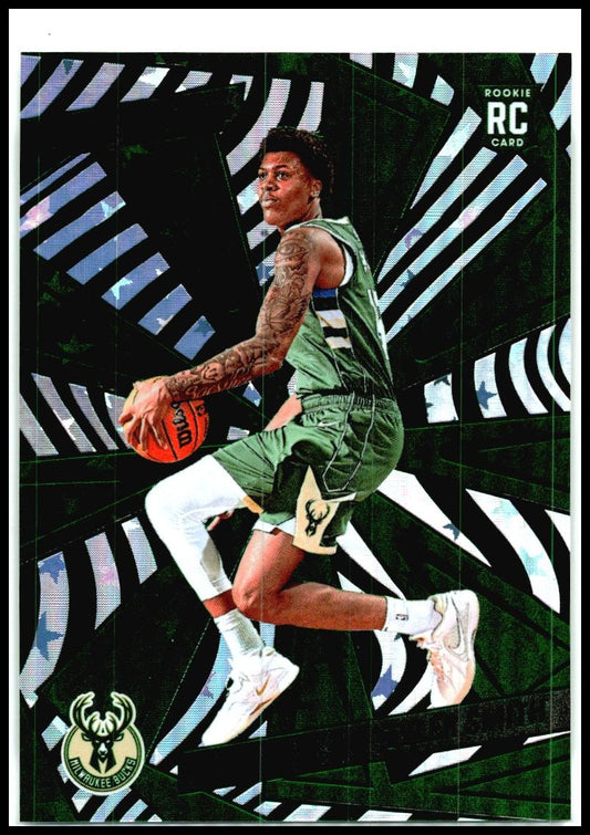 2024-25 Panini Revolution Green Astro #128 Tyler Smith Rookie Bucks