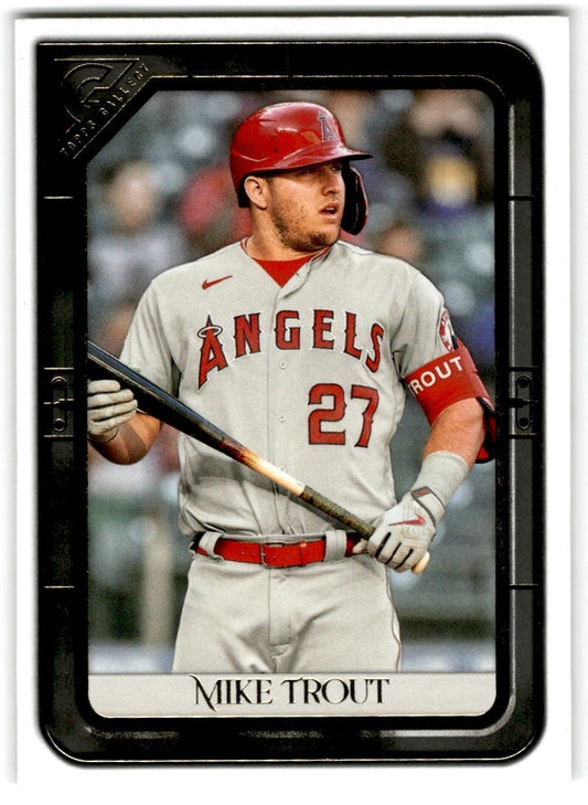 2021 Topps Gallery Mike Trout Los Angeles Angels #51