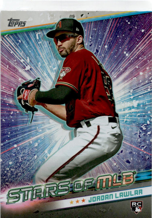2024 Topps Stars of MLB #SLMB-4 Jordan Lawlar Arizona Diamondbacks