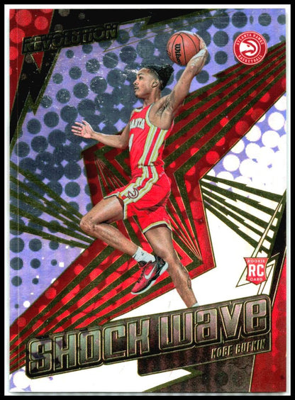 2023-24 Panini Revolution Shock Wave #25 Kobe Bufkin Atlanta Hawks