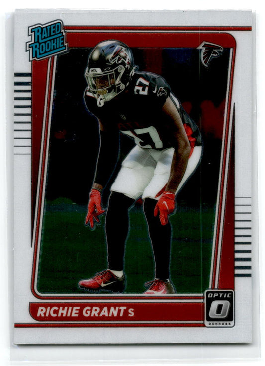 2021 Donruss Optic #269 Richie Grant Rookie Atlanta Falcons