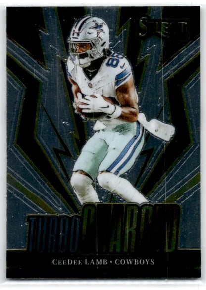 2023 Panini Select Turbocharged #TUR-CLA CeeDee Lamb Dallas Cowboys