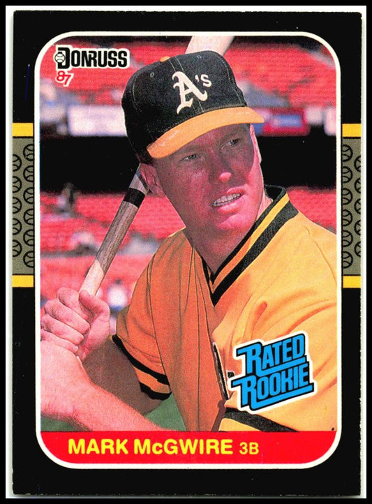 1987 Donruss #46 Mark McGwire Oakland Athletics