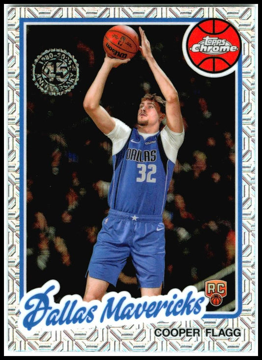 2025-26 Topps 1980-81 Topps Chrome Basketball #TC-CF Cooper Flagg Dallas