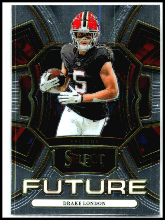 2023 Panini Select Select Future #FUT-DLO Drake London Atlanta Falcons
