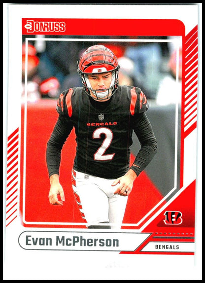 2024 Donruss #264 Evan McPherson Cincinnati Bengals