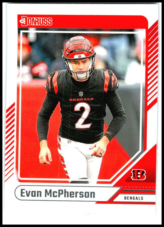 2024 Donruss #264 Evan McPherson Cincinnati Bengals