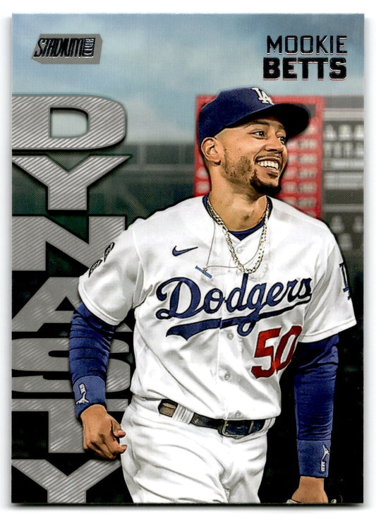2022 Topps Stadium Club Dynasty and Destiny Mookie Betts Los Angeles Dodgers #5A