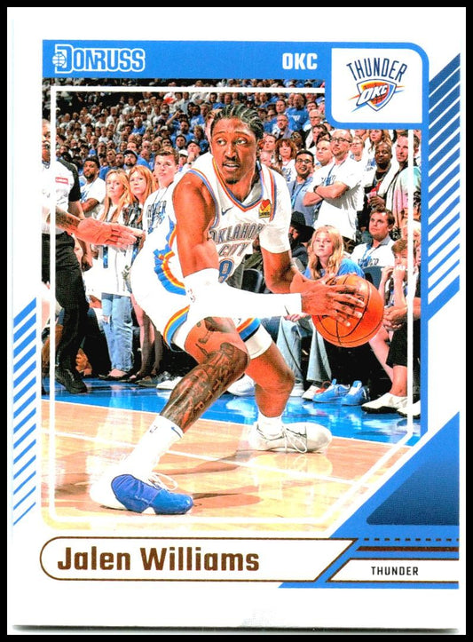2024-25 Donruss #20 Jalen Williams Oklahoma City Thunder